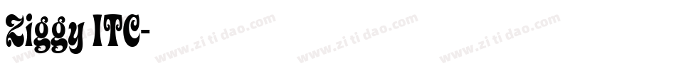 Ziggy ITC字体转换